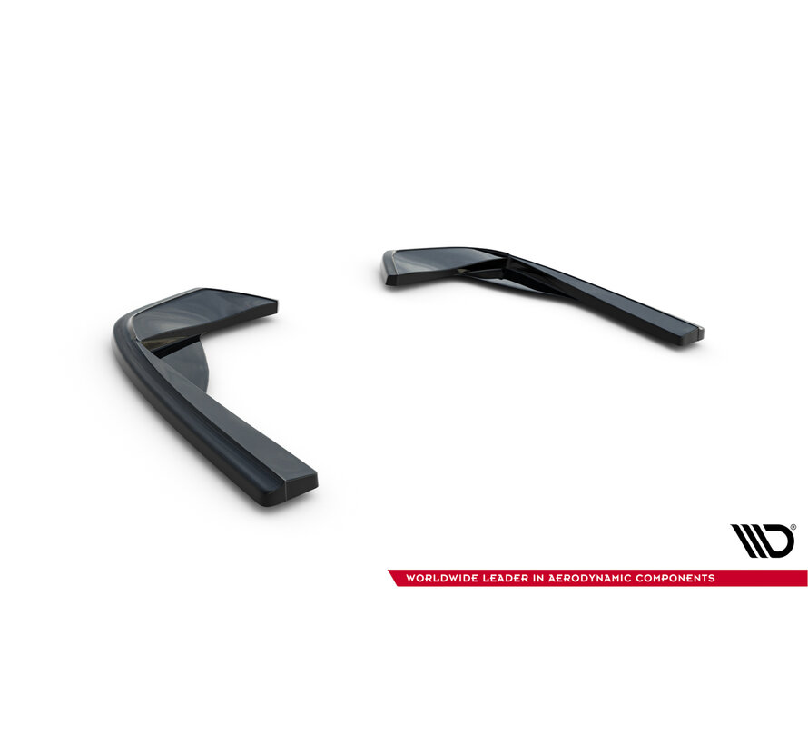 Maxton Design Rear Side Splitters Mercedes-Benz C AMG-Line / C43 AMG Sedan W205