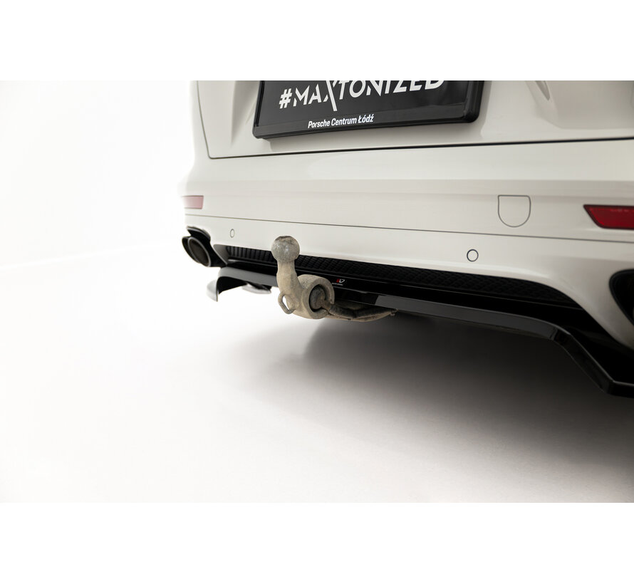 Maxton Design Rear Splitter (with vertical bars) Porsche Panamera GTS Sport Turismo 971 Facelift