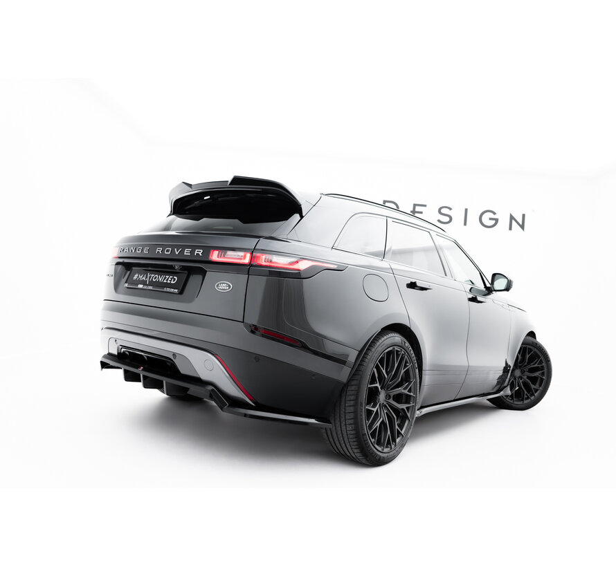 Maxton Design Rear Splitter (with vertical bars) V.2 Land Rover Range Rover Velar R-Dynamic Mk1