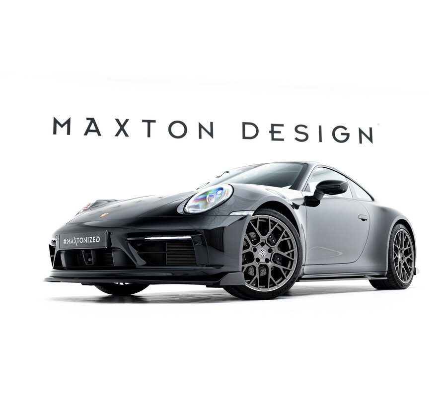 Maxton Design Side Skirts Diffusers V.1 Porsche 911 Carrera Sport Design 992