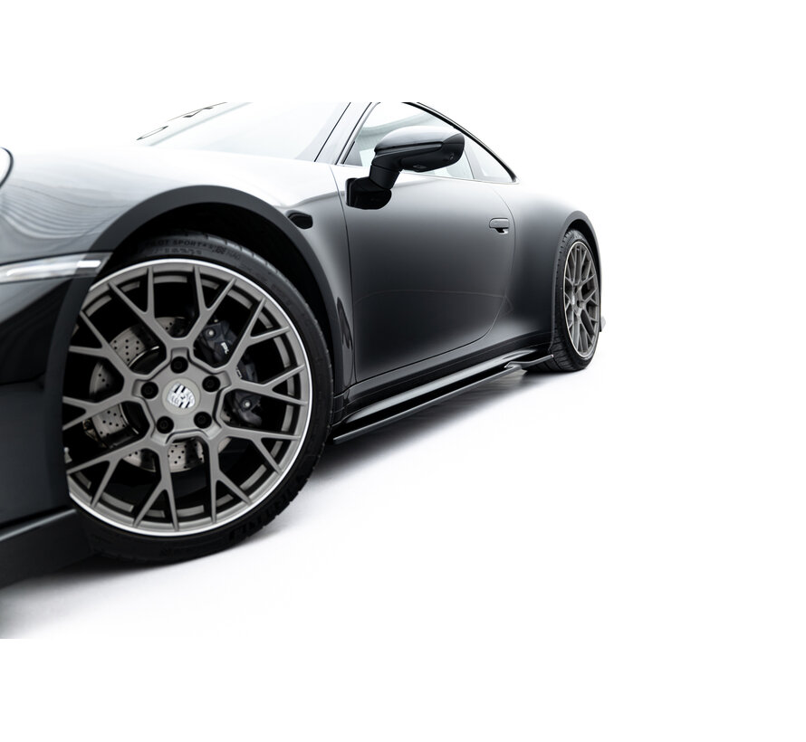 Maxton Design Side Skirts Diffusers V.1 Porsche 911 Carrera Sport Design 992
