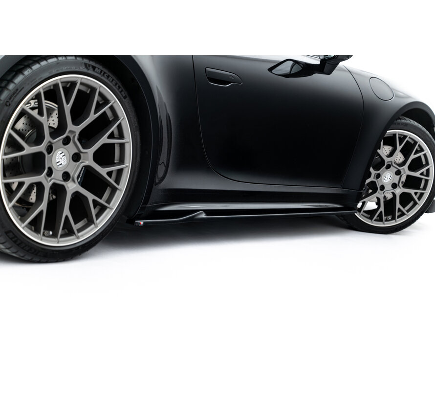 Maxton Design Side Skirts Diffusers V.1 Porsche 911 Carrera Sport Design 992
