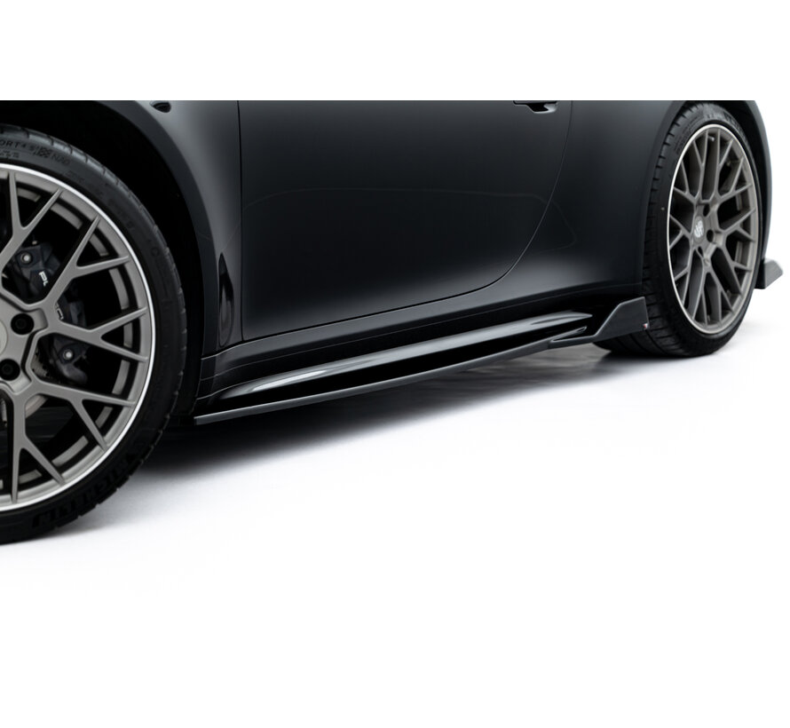 Maxton Design Side Skirts Diffusers V.2 Porsche 911 Carrera Sport Design 992