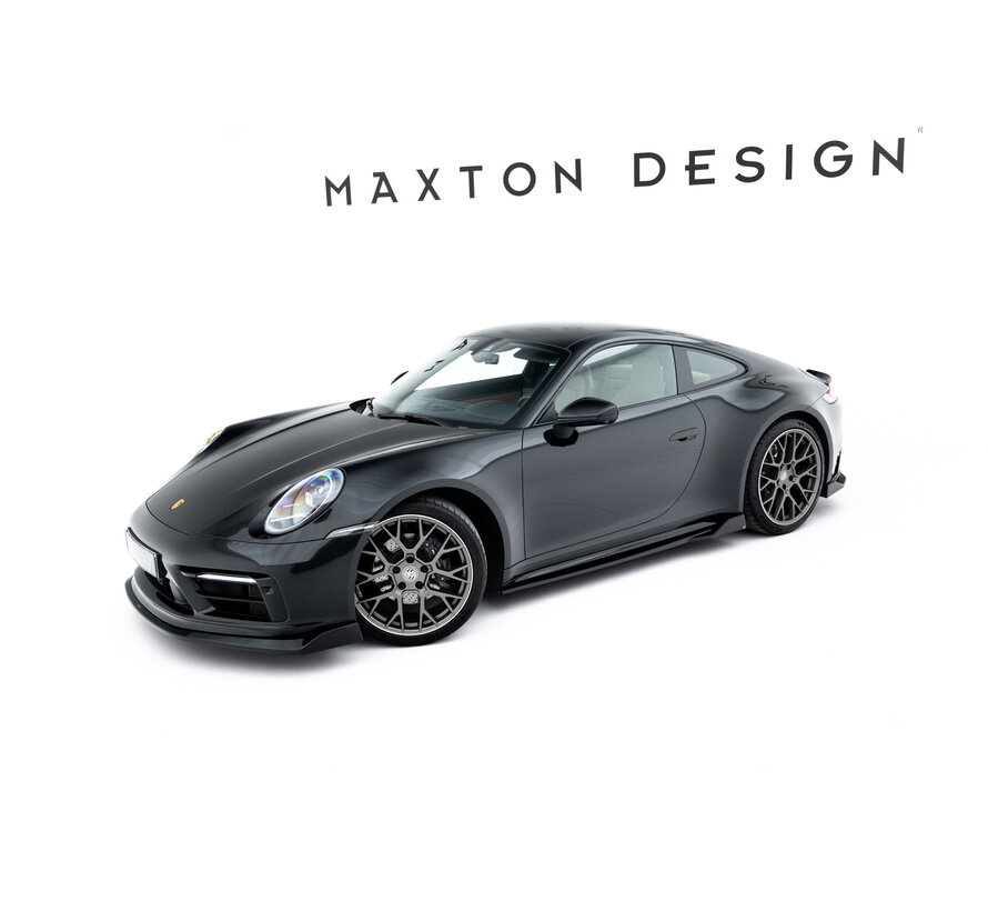 Maxton Design Side Skirts Diffusers V.2 Porsche 911 Carrera Sport Design 992