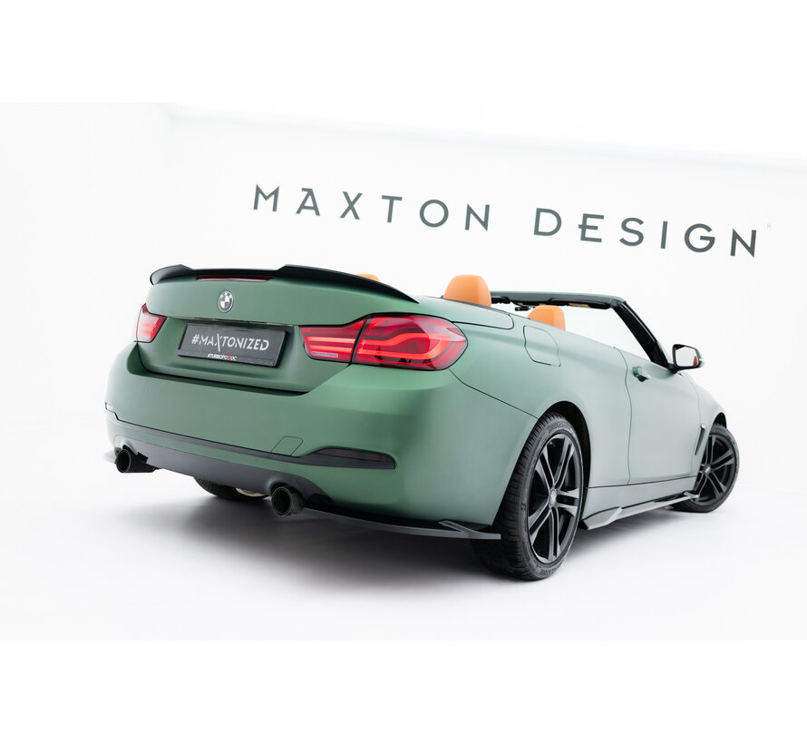 Maxton Design Spoiler Cap passend voor BMW 4 Cabrio F33