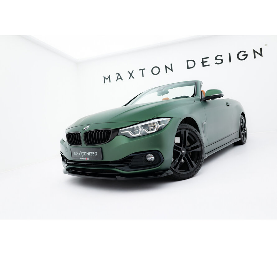 Maxton Design Front Splitter passend voor BMW 4 Cabrio / Coupe F33 / F32