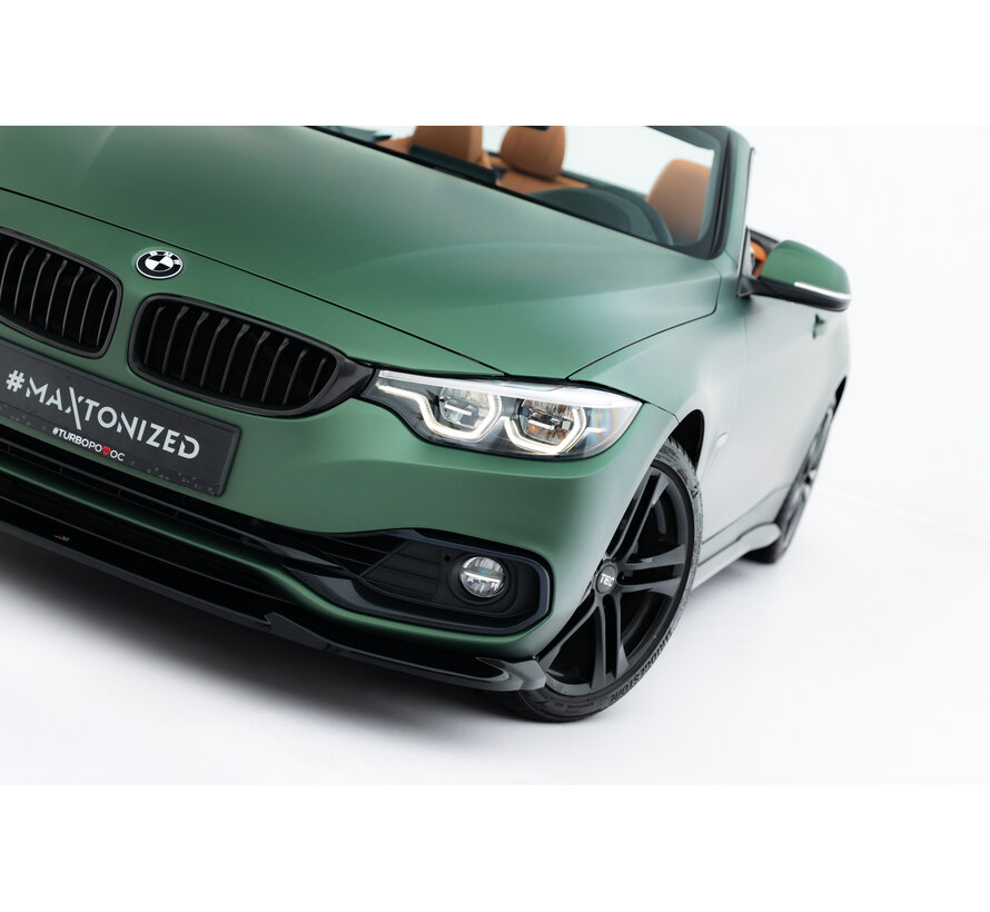 Maxton Design Front Splitter BMW 4 Cabrio / Coupe F33 / F32