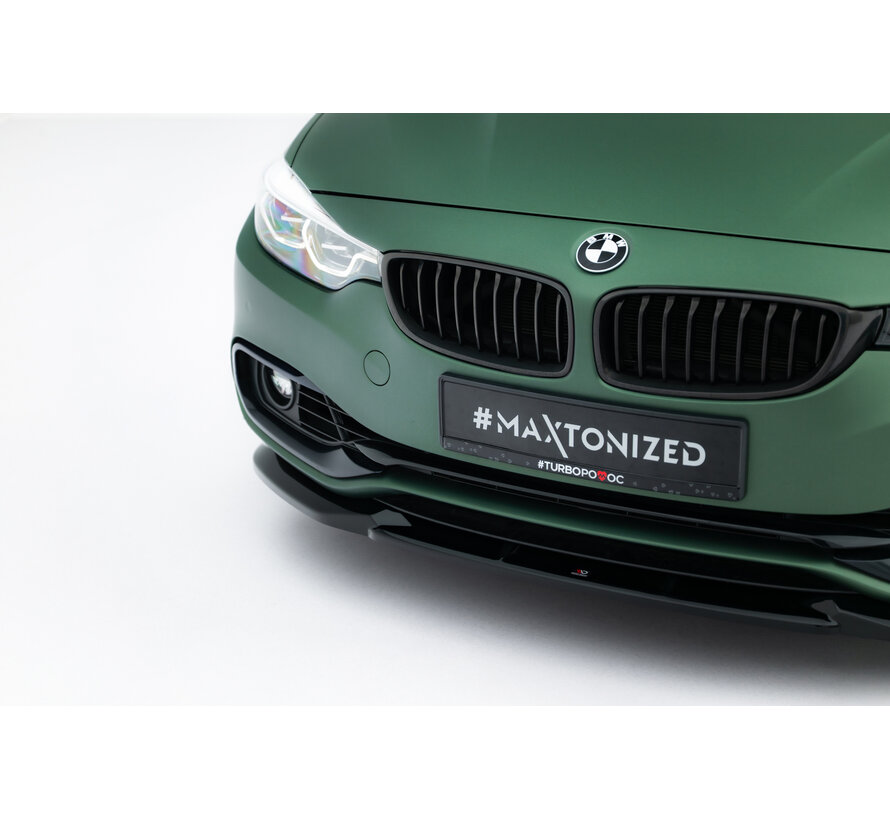 Maxton Design Set of Splitters passend voor BMW 4 Cabrio F33