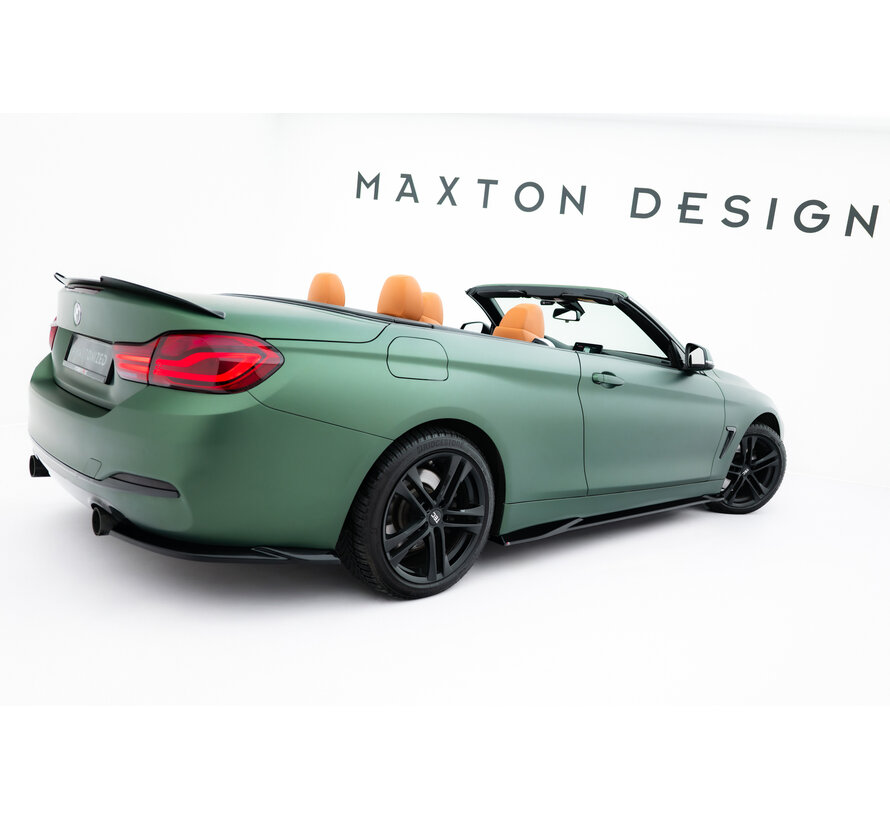 Maxton Design Set of Splitters passend voor BMW 4 Cabrio F33