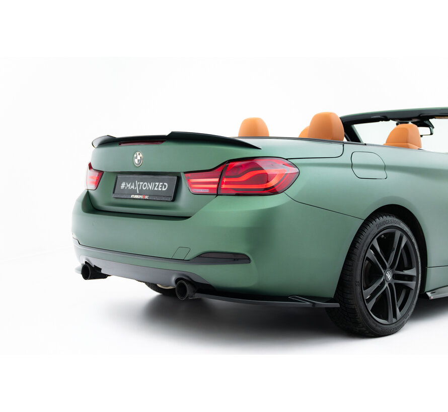 Maxton Design Set of Splitters passend voor BMW 4 Cabrio F33