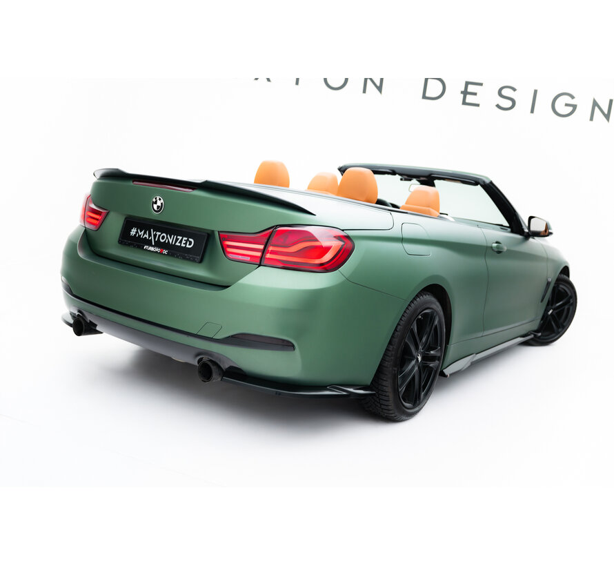 Maxton Design Set of Splitters passend voor BMW 4 Cabrio F33