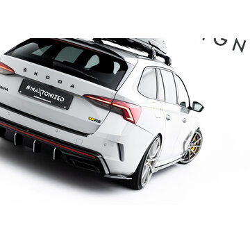 Maxton Design Maxton Design Rear Side Splitters V.7 Skoda Octavia RS Liftback / Combi Mk4