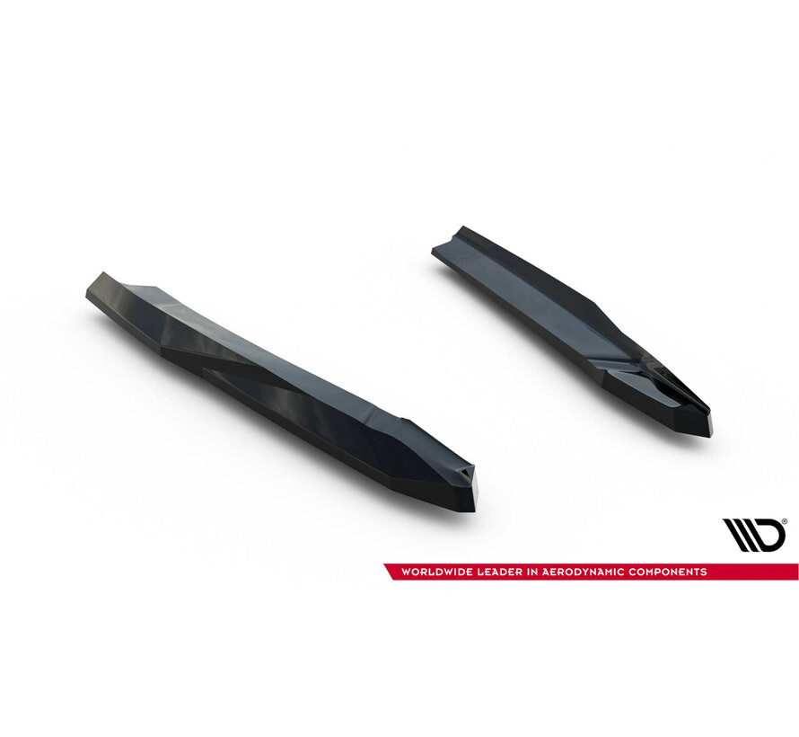 Maxton Design Rear Side Splitters V.7 Skoda Octavia RS Liftback / Combi Mk4