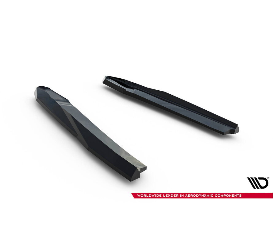 Maxton Design Rear Side Splitters V.7 Skoda Octavia RS Liftback / Combi Mk4