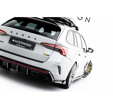 Maxton Design Maxton Design Rear Side Splitters V.8 Skoda Octavia RS Liftback / Combi Mk4