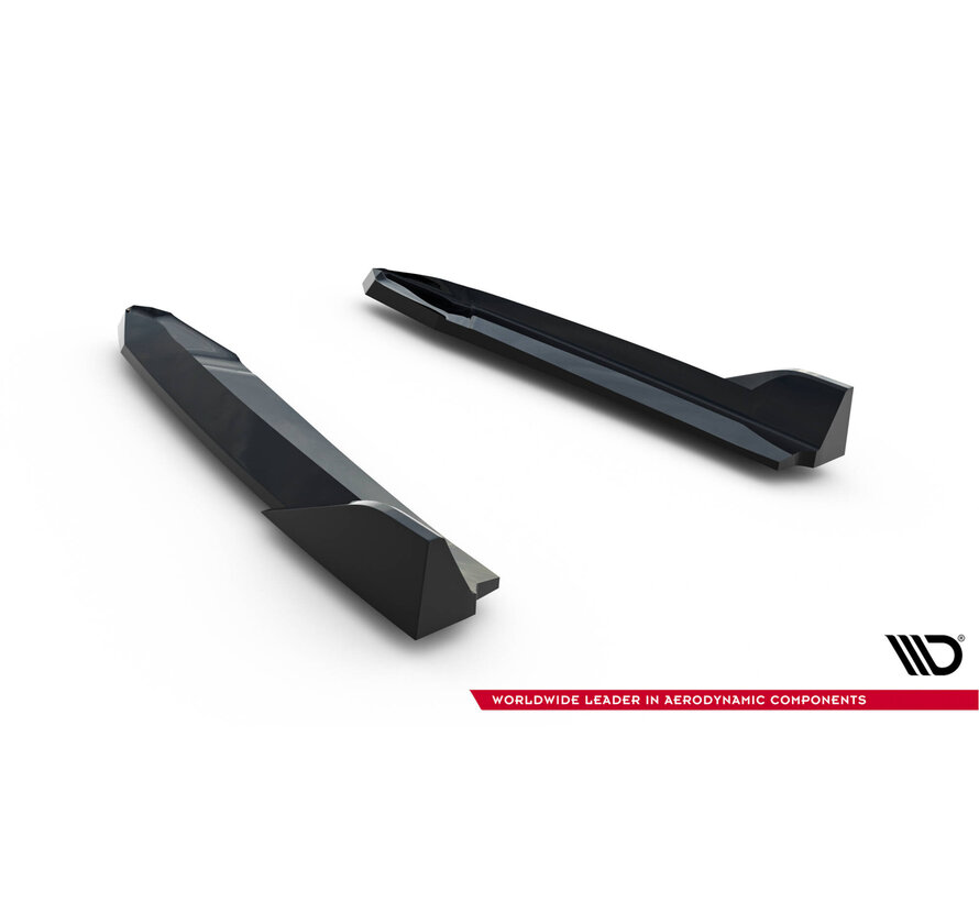 Maxton Design Rear Side Splitters V.8 Skoda Octavia RS Liftback / Combi Mk4