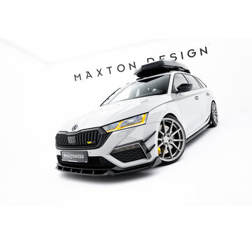 Maxton Design Maxton Design Front Splitter V.5 Skoda Octavia RS Mk4