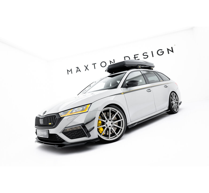 Maxton Design Side Skirts Diffusers V.3 Skoda Octavia RS Liftback / Combi Mk4