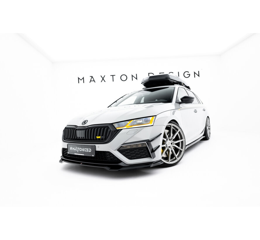Maxton Design Set of Splitters V.1 Skoda Octavia RS Combi Mk4