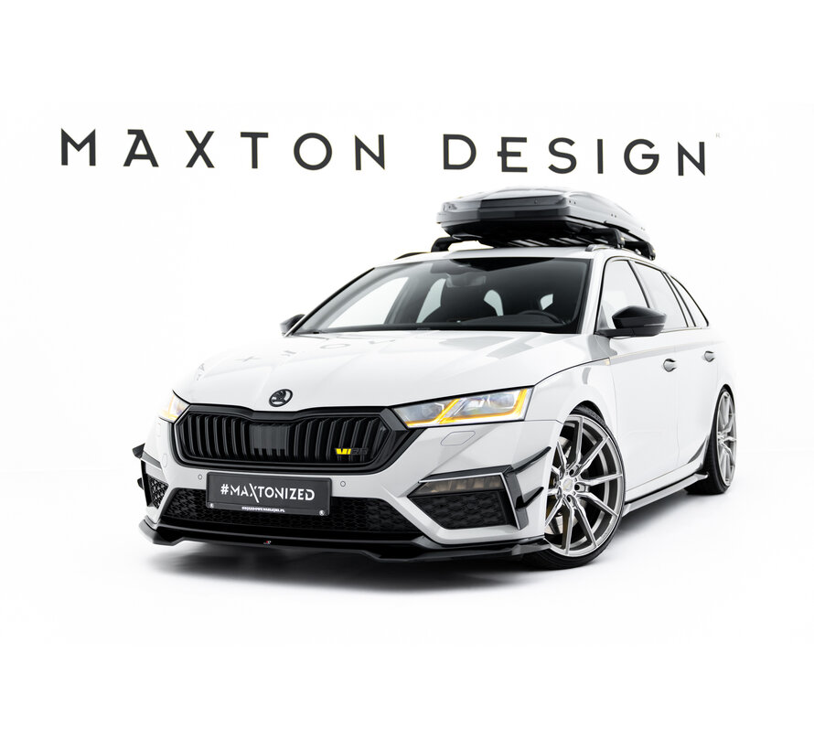 Maxton Design Set of Splitters V.1 Skoda Octavia RS Combi Mk4