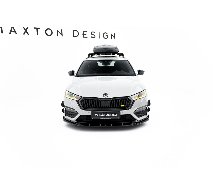 Maxton Design Set of Splitters V.2 Skoda Octavia RS Combi Mk4