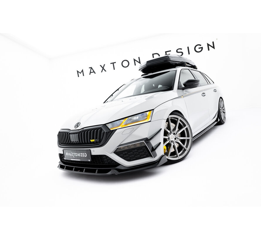Maxton Design Set of Splitters V.2 Skoda Octavia RS Combi Mk4