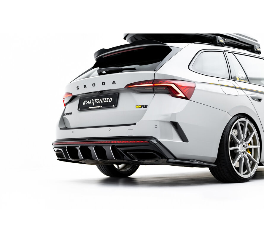 Maxton Design Set of Splitters V.2 Skoda Octavia RS Combi Mk4