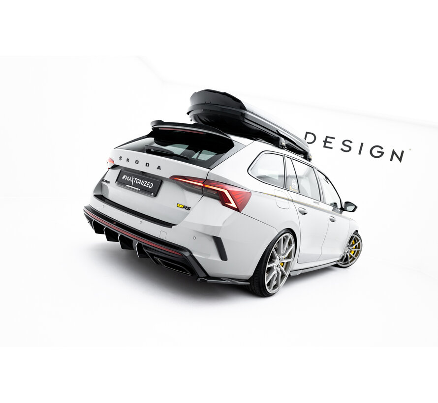 Maxton Design Set of Splitters V.2 Skoda Octavia RS Combi Mk4