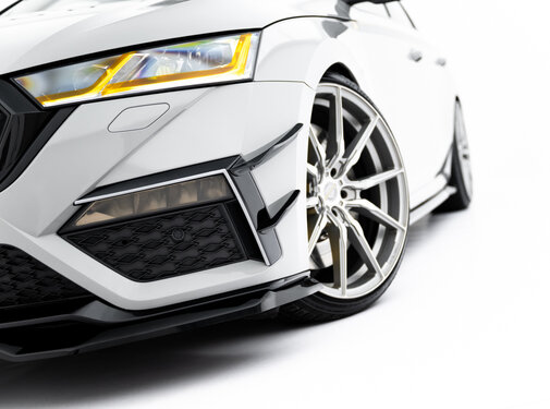 Maxton Design Maxton Design Front Bumper Wings (Canards) Skoda Octavia RS Mk4