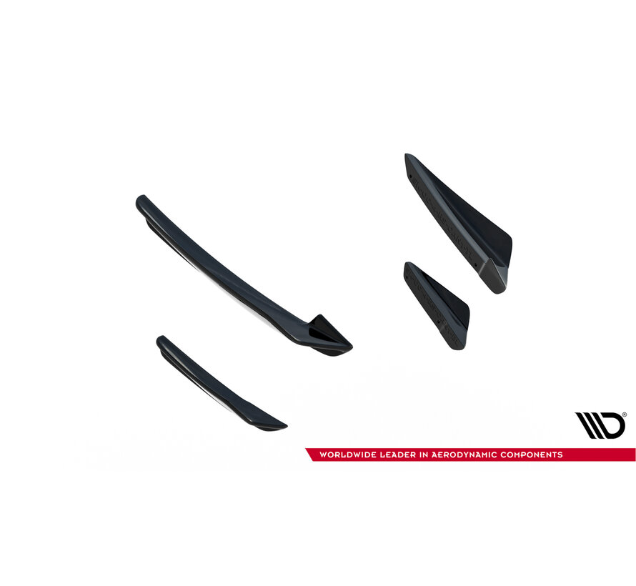 Maxton Design Front Bumper Wings (Canards) Skoda Octavia RS Mk4