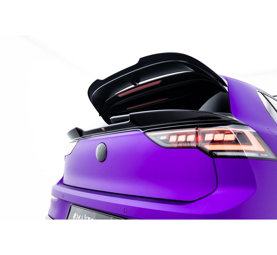 Maxton Design Lower Spoiler Cap 3D Volkswagen Golf  R Mk8 Facelift
