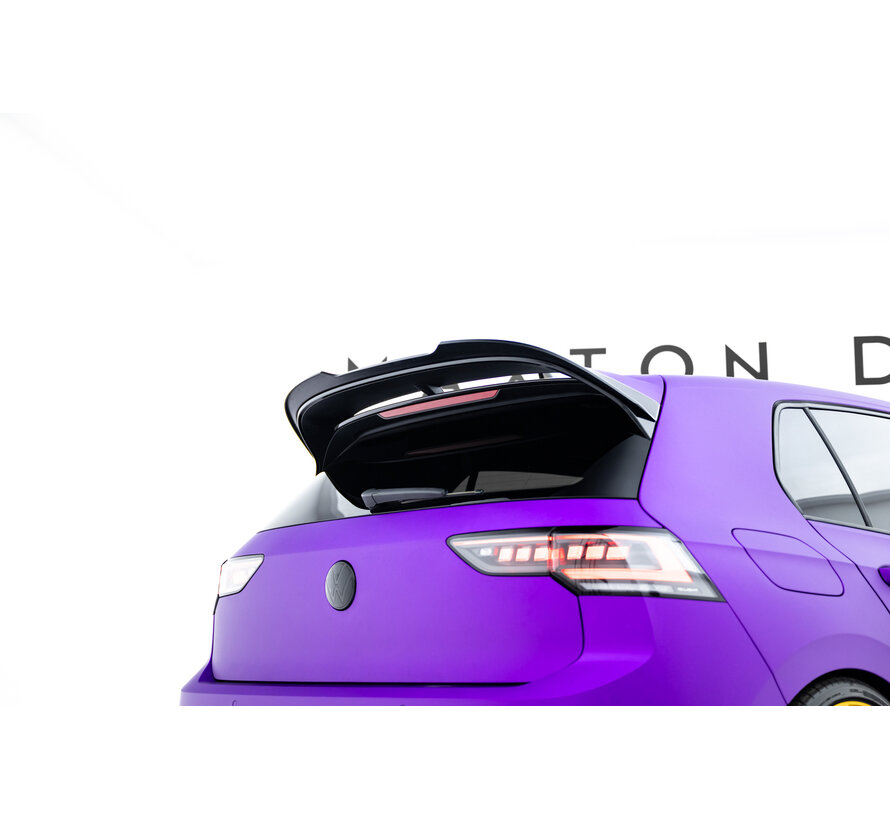 Maxton Design Spoiler Cap V.2 Volkswagen Golf  R-Performance Hatchback Mk8 Facelift