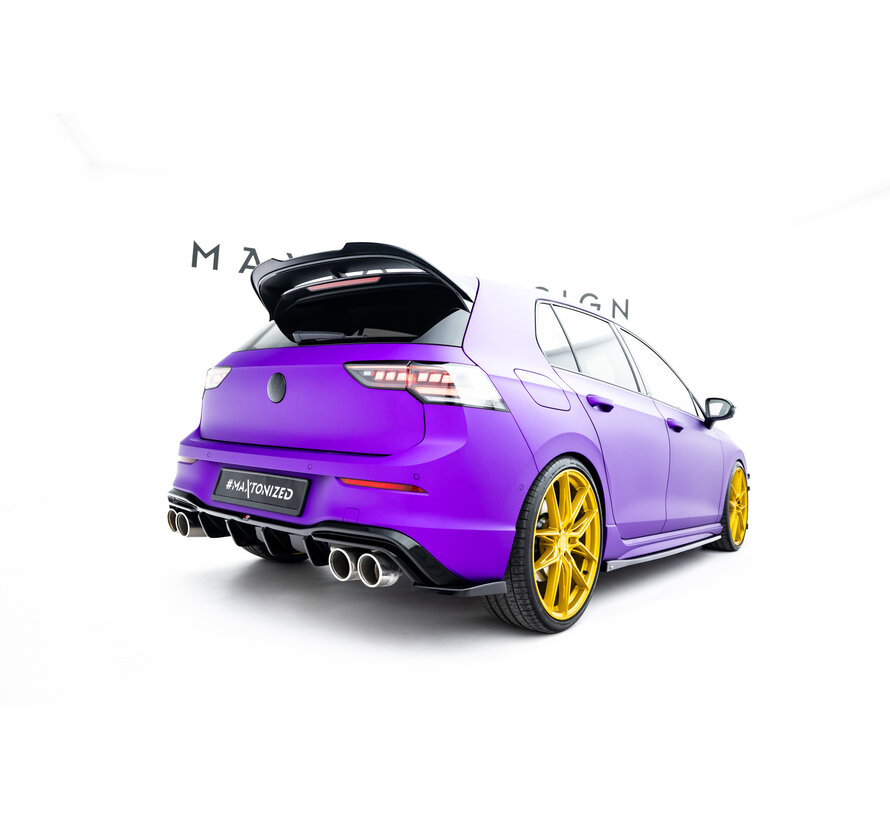 Maxton Design Spoiler Cap V.2 Volkswagen Golf  R-Performance Hatchback Mk8 Facelift