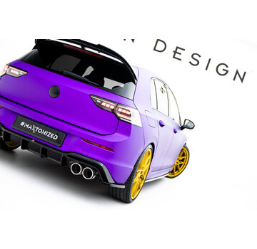 Maxton Design Maxton Design Rear Side Splitters V.4 for Volkswagen Golf R Hatchback Mk8 Facelift