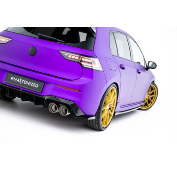 Maxton Design Maxton Design Rear Side Splitters V.6 for Volkswagen Golf R Hatchback Mk8 Facelift
