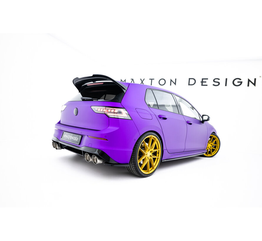Maxton Design Rear Side Splitters V.1 for Volkswagen Golf R Hatchback Mk8 Facelift