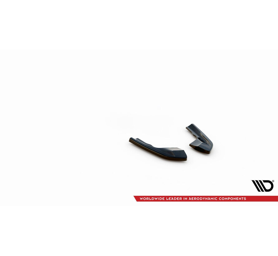 Maxton Design Rear Side Splitters V.1 for Volkswagen Golf R Hatchback Mk8 Facelift