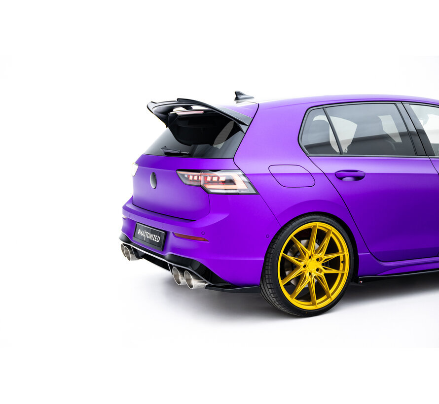 Maxton Design Rear Side Splitters V.2 for Volkswagen Golf R Hatchback Mk8 Facelift