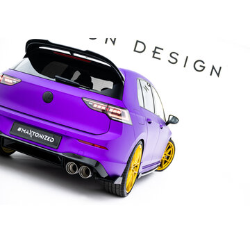 Maxton Design Maxton Design Rear Side Splitters V.2 + Flaps Volkswagen Golf R Hatchback Mk8 Facelift
