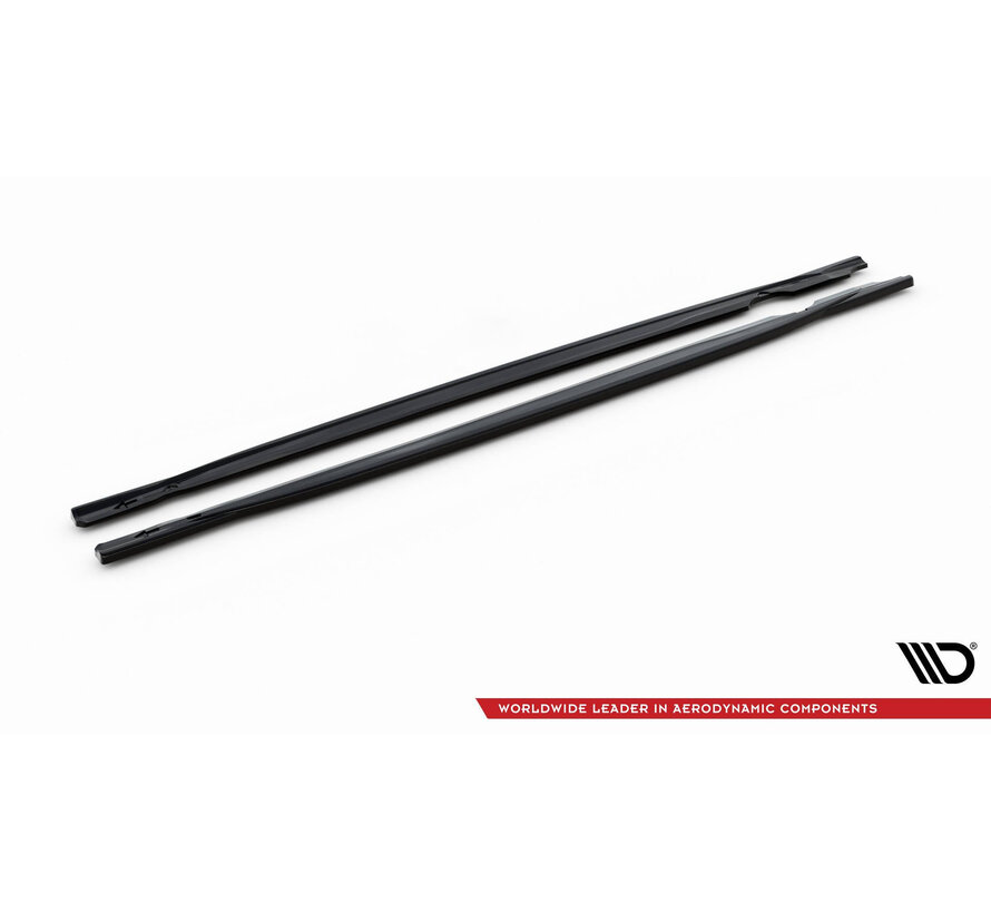 Maxton Design Side Skirts Diffusers V.1 Volkswagen Golf R Hatchback Mk8 Facelift