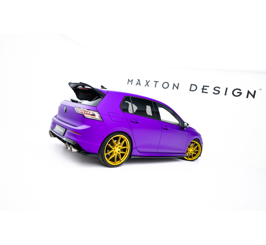 Maxton Design Side Skirts Diffusers V.2 Volkswagen Golf R Hatchback Mk8 Facelift