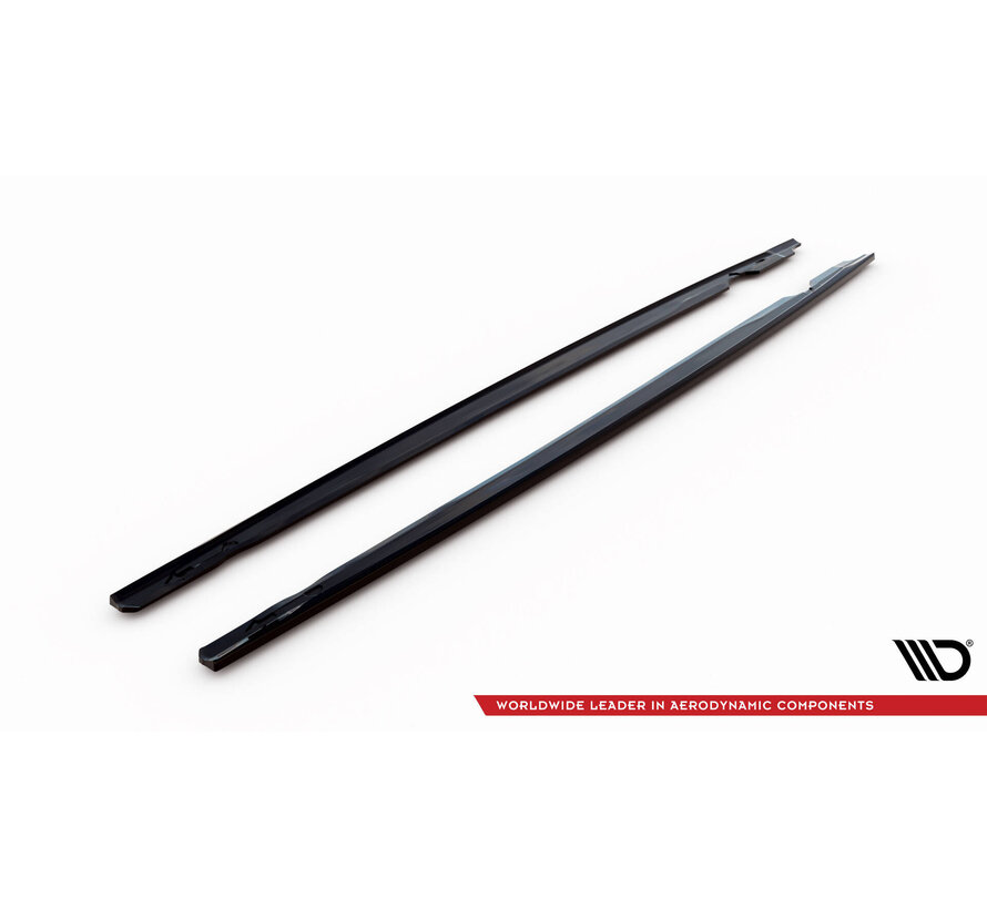 Maxton Design Side Skirts Diffusers V.3 Volkswagen Golf R Hatchback Mk8 Facelift