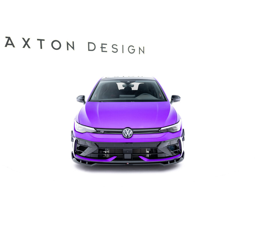 Maxton Design Front Splitter V.1 Volkswagen Golf R Hatchback Mk8 Facelift