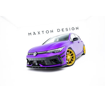 Maxton Design Maxton Design Front Splitter V.2 Volkswagen Golf R Hatchback Mk8 Facelift