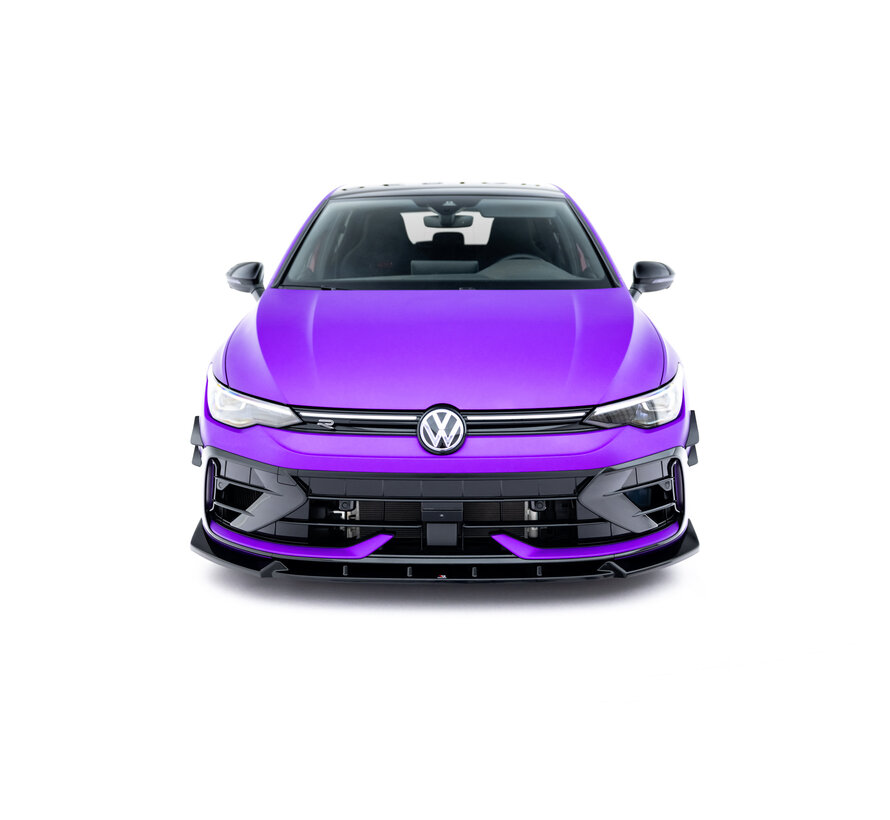 Maxton Design Front Splitter V.3 Volkswagen Golf R Hatchback Mk8 Facelift