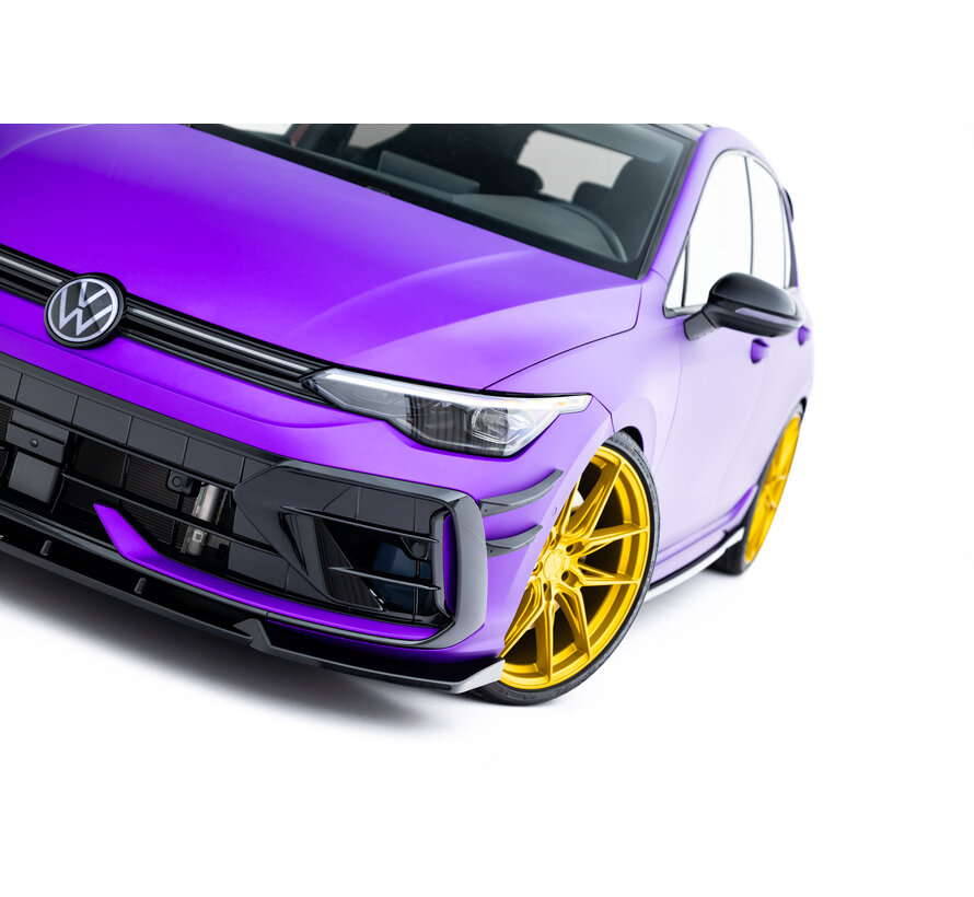 Maxton Design Front Splitter V.3 Volkswagen Golf R Hatchback Mk8 Facelift