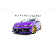 Maxton Design Maxton Design Front Splitter V.3 + Flaps Volkswagen Golf R Hatchback / Variant Mk8 Facelift