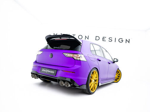 Maxton Design Maxton Design Rear Side Splitters V.7 Volkswagen Golf R Hatchback Mk8 / Mk8 Facelift