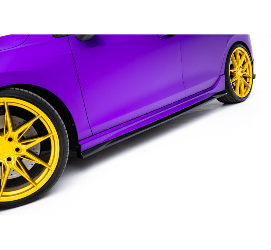 Maxton Design Side Skirts Diffusers V.5 Volkswagen Golf R Hatchback Mk8 / Mk8 Facelift