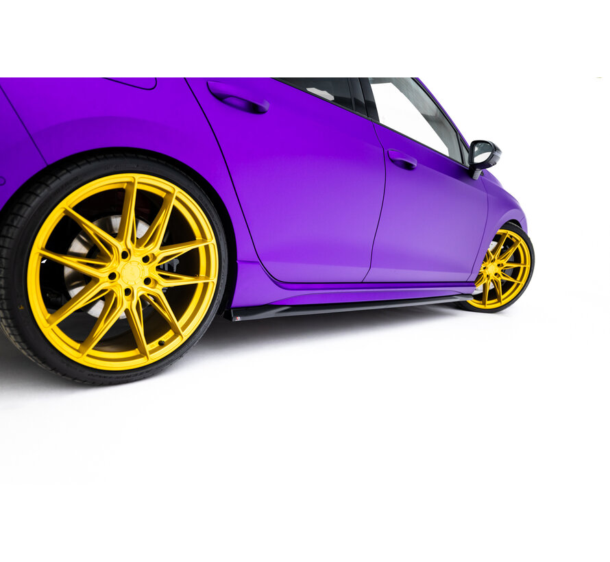 Maxton Design Side Skirts Diffusers V.5 Volkswagen Golf R Hatchback Mk8 / Mk8 Facelift